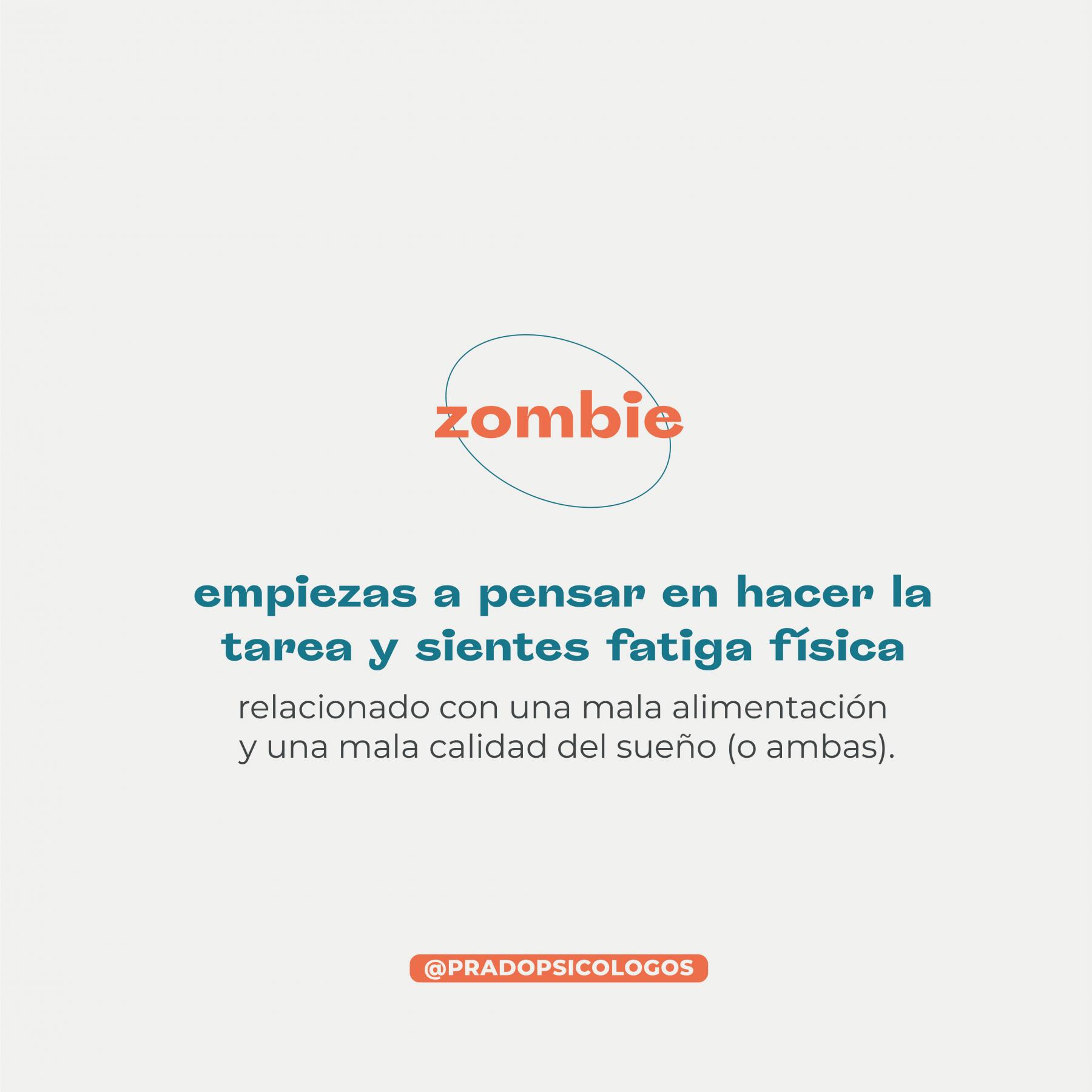 Procastinador zombie Procastinador zombie